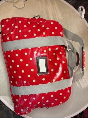 Cath Kidston Red Polka Travel Tote